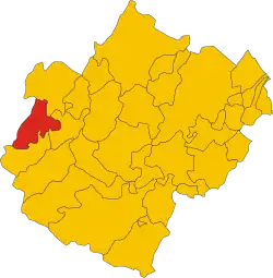 Localisation de Tredozio