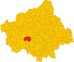 Localisation de Trevignano