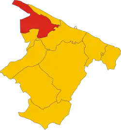 Localisation de Trinitapoli