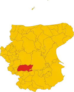 Localisation de Troia