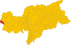 Localisation de Tubre