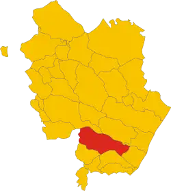 Localisation de Tursi