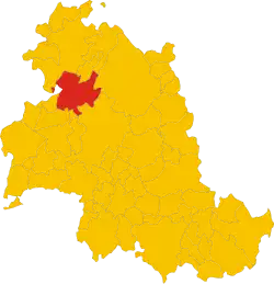 Localisation de Umbertide