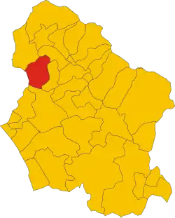 Localisation de Vagli Sotto