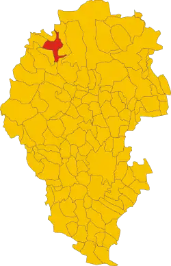 Localisation de Valdastico