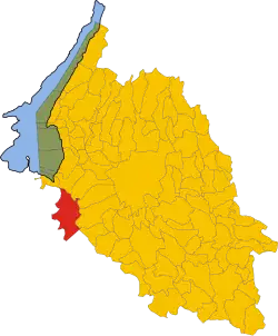 Localisation de Valeggio sul Mincio