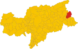 Localisation de Valle di Casies