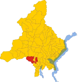 Localisation de Valstrona