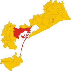 Localisation de Venise