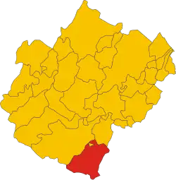 Localisation de Verghereto