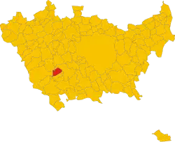 Localisation de Vermezzo