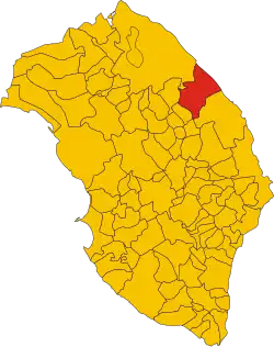 Localisation de Vernole