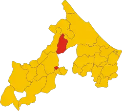 Localisation de Verucchio