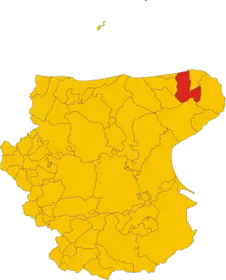 Localisation de Vico del Gargano