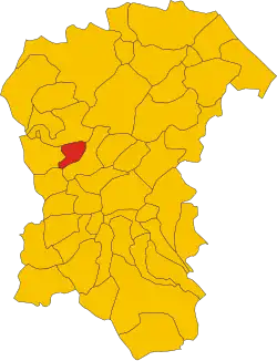 Localisation de Vicoli