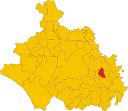 Localisation de Vignanello