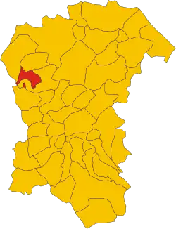 Localisation de Villa Celiera