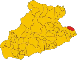 Localisation de Villa Faraldi