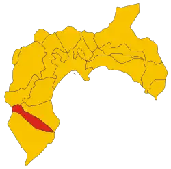 Localisation de Villa San Pietro