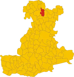 Localisation de Villa del Conte