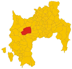 Localisation de Villacidro