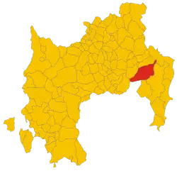 Localisation de Villasalto