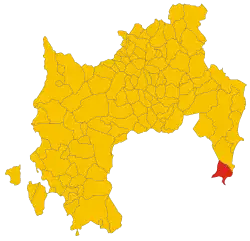 Localisation de Villasimius