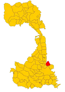 Localisation de Villata