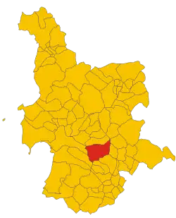 Localisation de Villaurbana