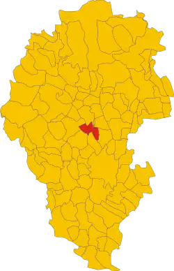 Localisation de Villaverla