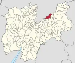 Localisation de Ville di Fiemme