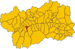 Localisation de Villeneuve