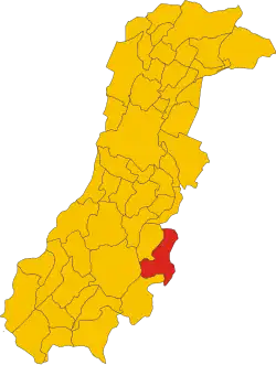 Localisation de Zocca