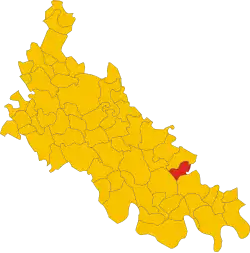 Localisation de Cavacurta