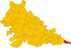 Localisation de Felonica