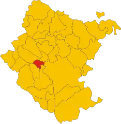 Localisation de Laterina