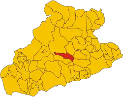 Localisation de Montalto Ligure