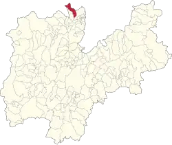 Localisation de Castelfondo