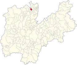 Localisation de Cloz