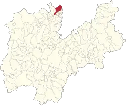 Localisation de Fondo