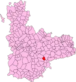 Localisation de Aldea de San Miguel