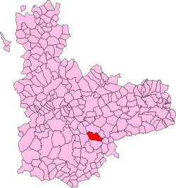 Localisation de Mojados