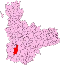 Localisation de Nava del Rey