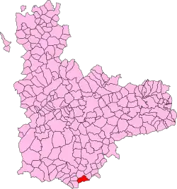 Localisation de San Pablo de la Moraleja
