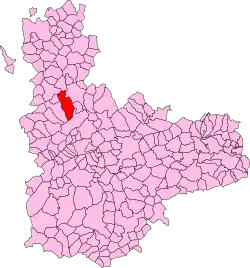 Localisation de Villabrágima