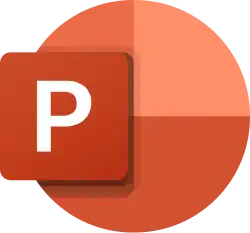 Description de l'image Microsoft Office PowerPoint (2019–present).svg.