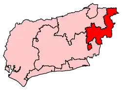 Carte de la circonscription