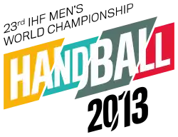 Description de l'image Mondial 2013 handball masculin logo.svg.