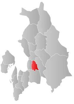 Localisation de Rælingen