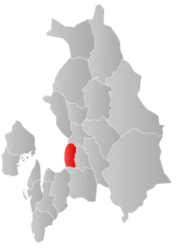 Localisation de Lørenskog